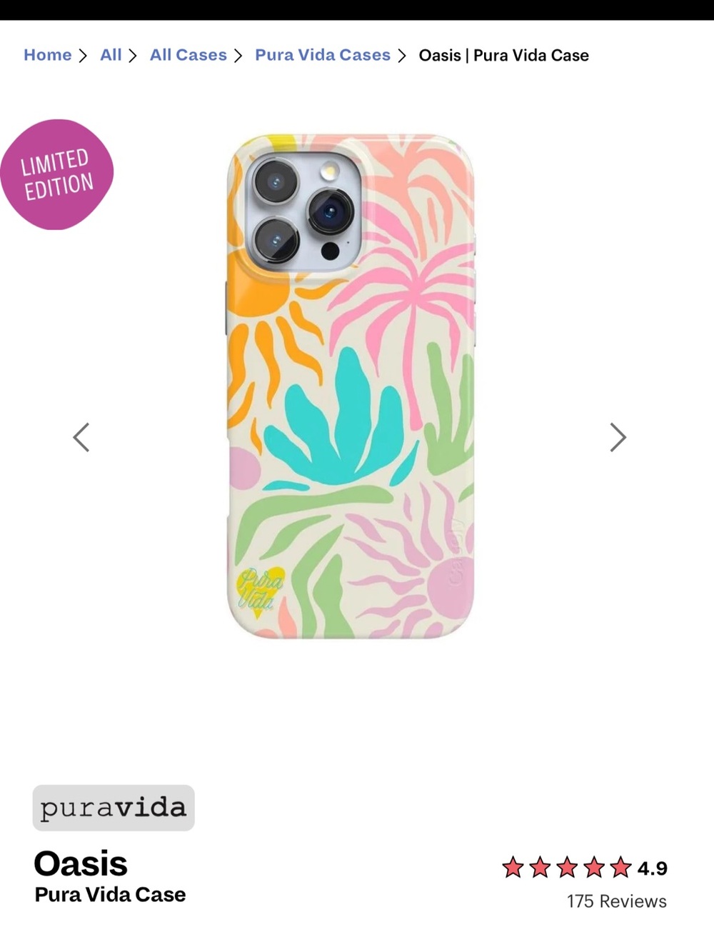 Pastel Botanical Multi-Color Protective Phone Case - Picture 4 of 5